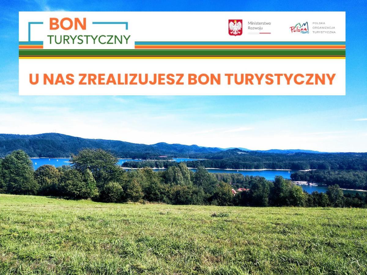 Bieszczadzki Hals - Dom Blizniak Daire Polańczyk Dış mekan fotoğraf